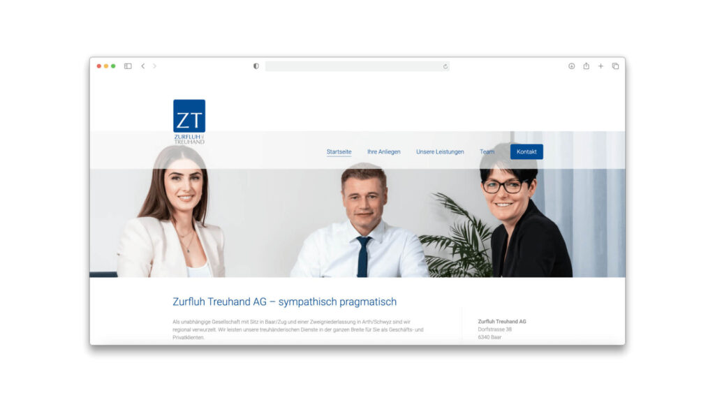 References Zurfluh Treuhand
